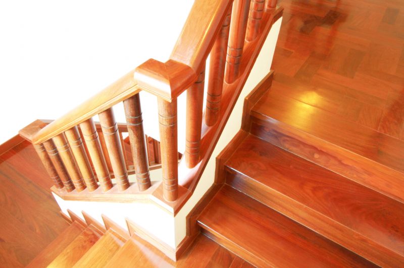 Interior Stairs Staining